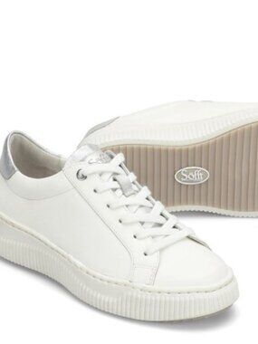 Sofft Fianna White Sneakers- Size 10 M, Euro 42